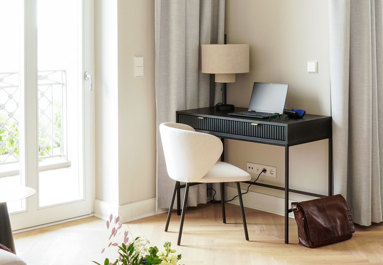 Apartment in Heringsdorf - Villa Seeblick - Suite Ciel & Mer mit Wintergarten