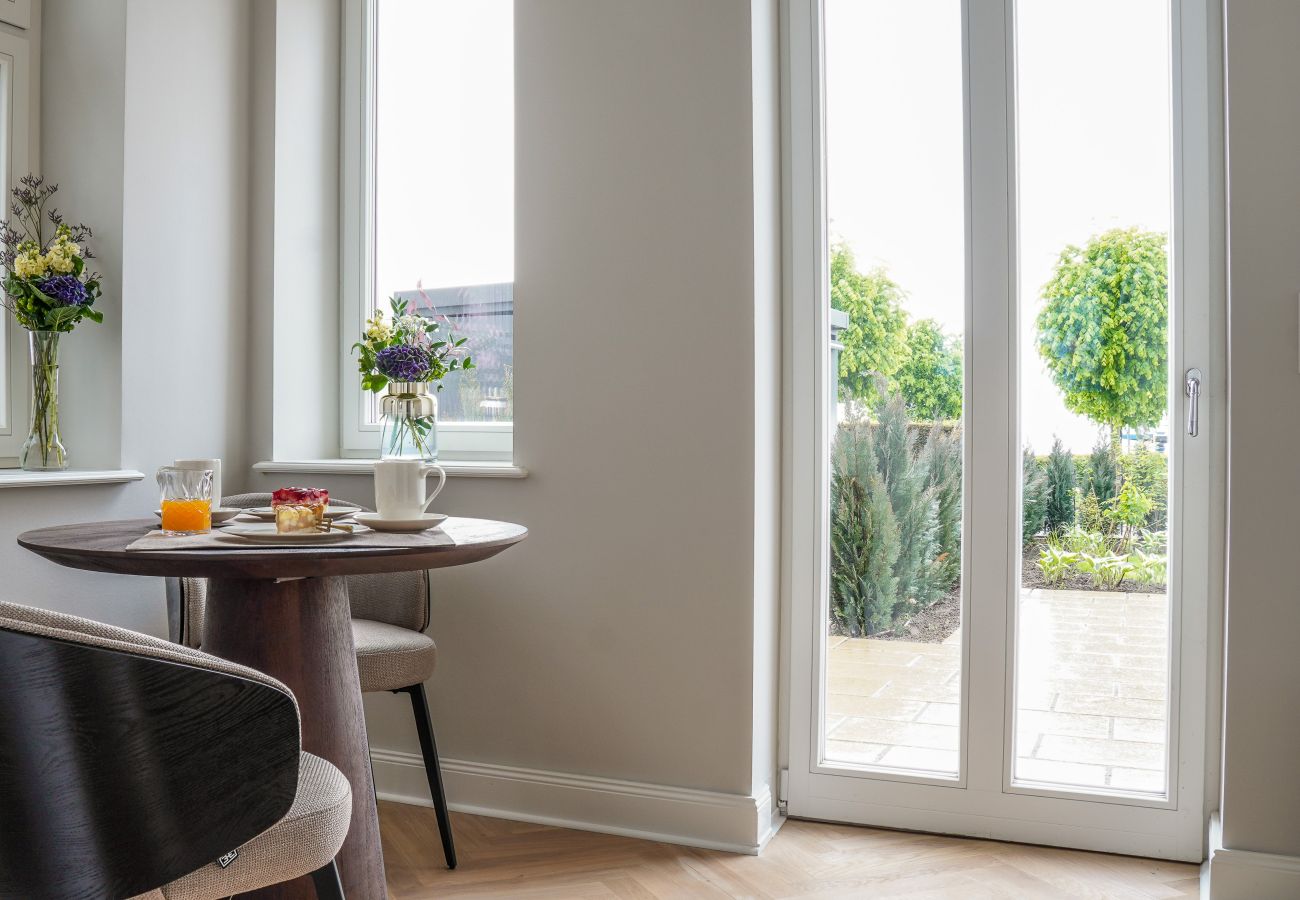 Apartment in Heringsdorf - Villa Seeblick - Suite Terre & Mer mit Terrasse zu