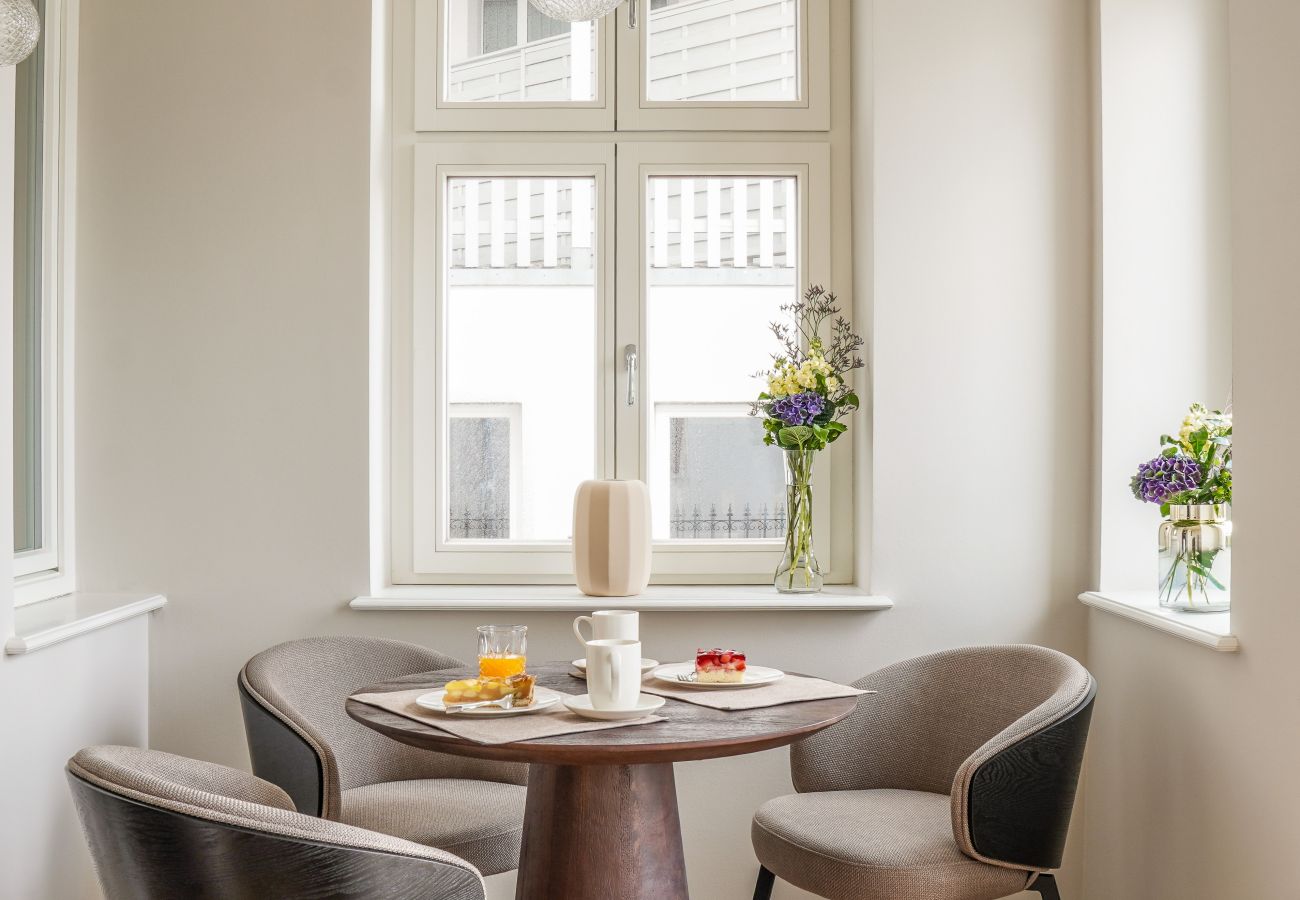 Apartment in Heringsdorf - Villa Seeblick - Suite Terre & Mer mit Terrasse zu