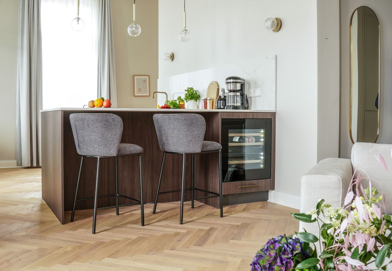 Ferienwohnung in Heringsdorf - Villa Seeblick - Suite Ciel & Mer mit Wintergarten