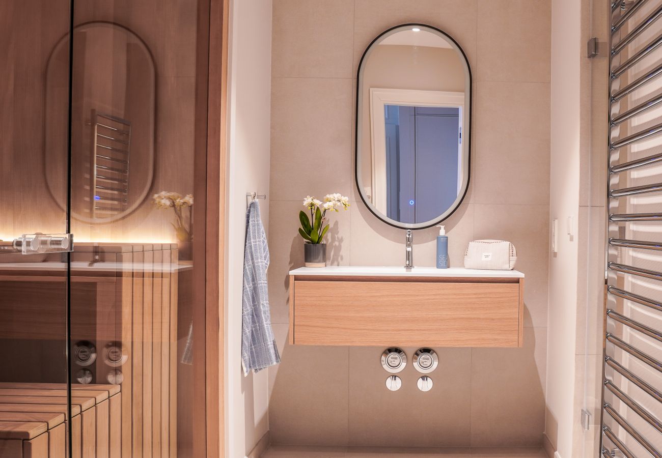 Ferienwohnung in Heringsdorf - Villa Seeblick - Suite Ciel & Mer mit Wintergarten