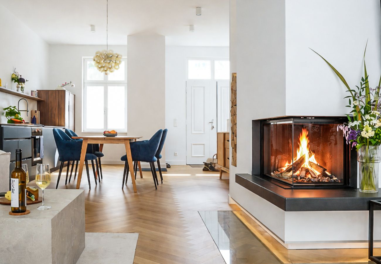 Doppelhaushälfte in Heringsdorf - Maison Delbrueck mit Sauna und Terrasse