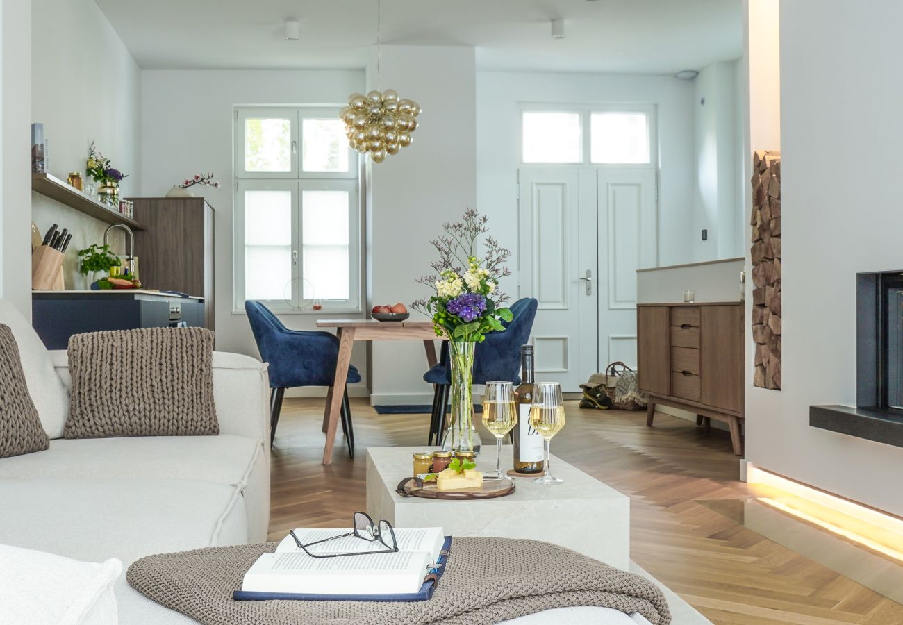 Doppelhaushälfte in Heringsdorf - Maison Delbrueck mit Sauna und Terrasse