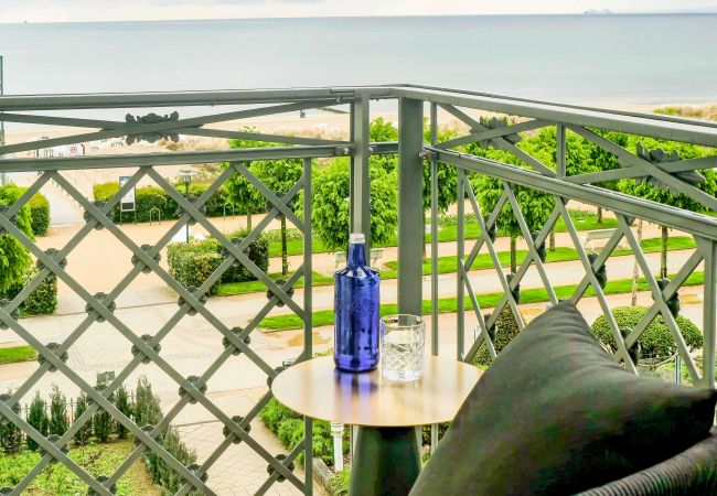 Ferienwohnung in Heringsdorf - Villa Seeblick - Suite Pleine Mer mit Wintergarten