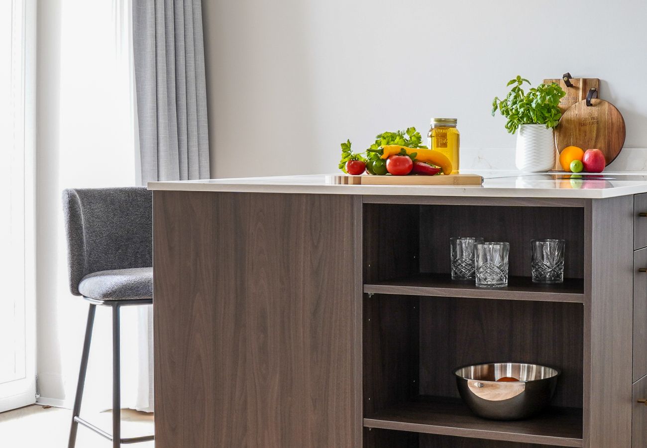 Ferienwohnung in Heringsdorf - Villa Seeblick - Suite Terre & Mer mit Terrasse zu